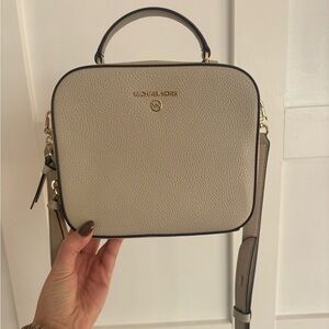 Michael Kors Beige Crossbody Bag